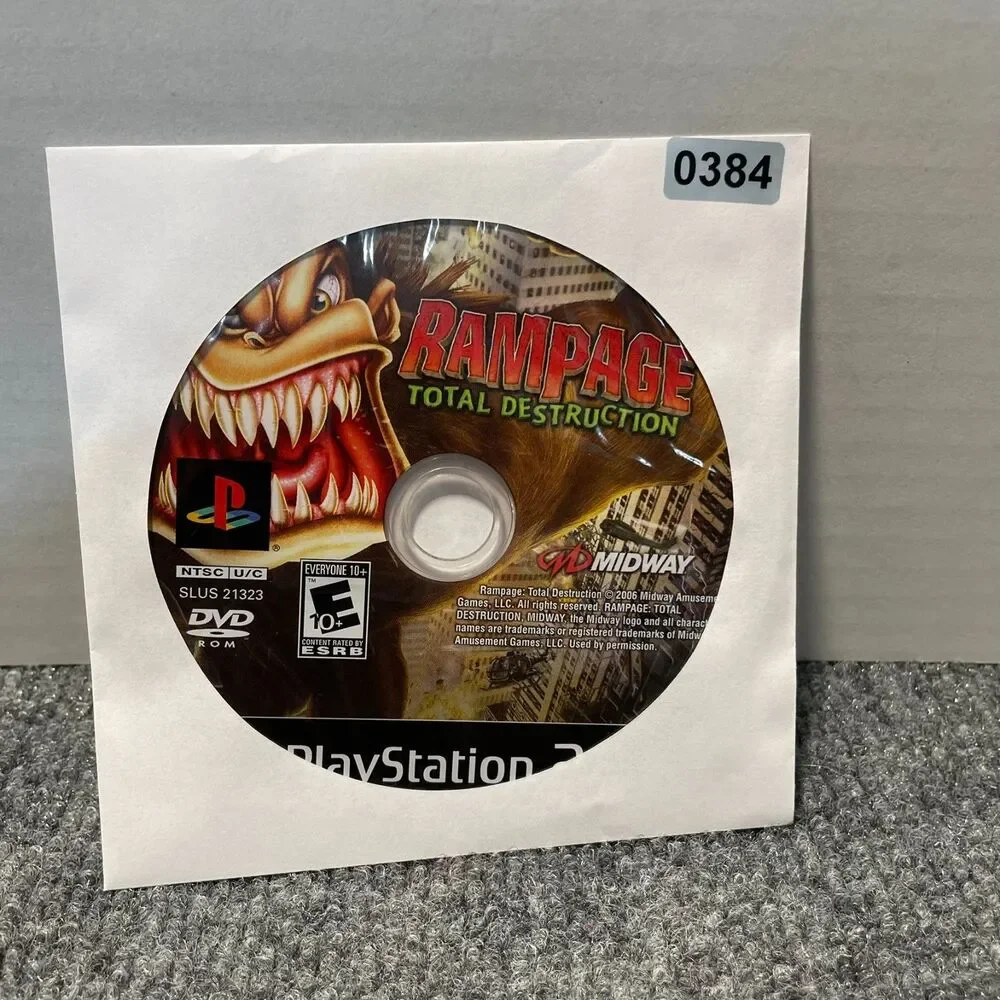 Rampage: Total Destruction (Sony PlayStation 2, 2006)